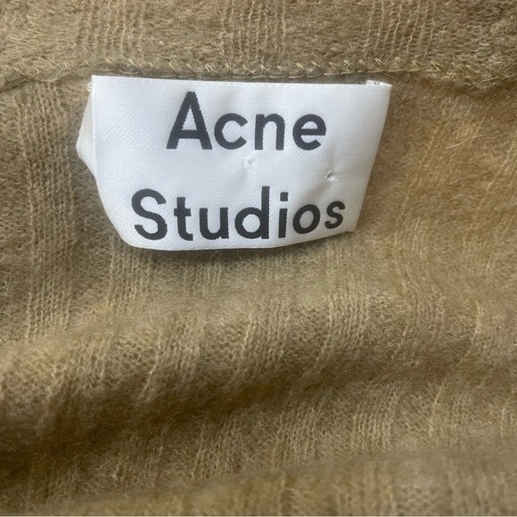 Acne Studios Raya/Mohair Open Cardigan Size L - Picture 4 of 4